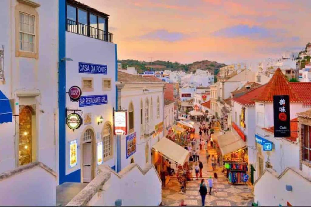 Studio With Great Sea View, Near The Beach, With Ac And Pools Albufeira Extérieur photo